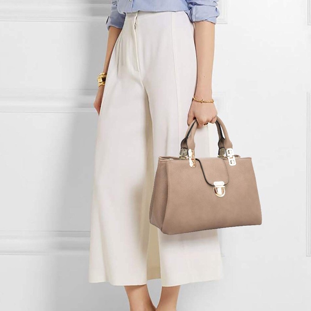 Beige Doctor’s Handbag Satchel Bag